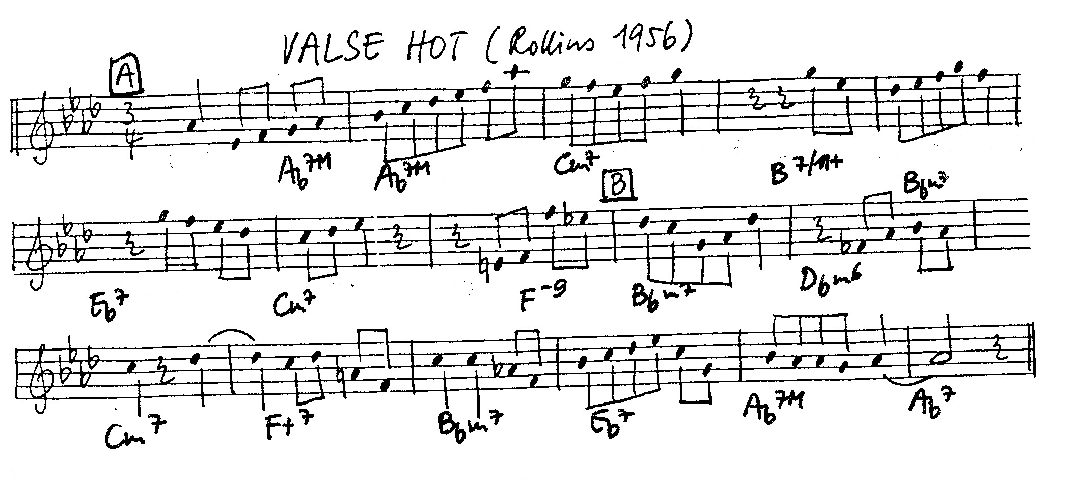 valse hot leadsheet – book us for your next 20s or gatsby event